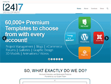 Tablet Screenshot of 247development.biz